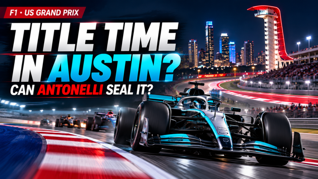 F1 Night Race_ Title Time in Austin